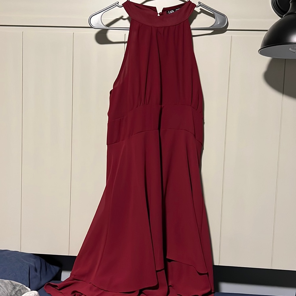 Red dress